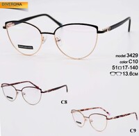 Metal frames for glasses 3429