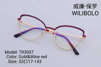 Оправа металл + TR90 ультратонкая с флексом Wilibolo TR3007