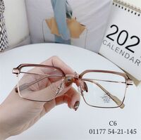 Оправа гибридная, металл + TR90, линзы с Blue Block покрытием SANTA 01177