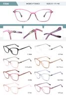 Plastic TR90 frame for women with spring hinges YT26053-DA