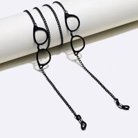 Metal non-slip chain, with glasses, for glasses and masks GL037-2