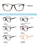 TR90 plastic eyeglasses frame K503-09