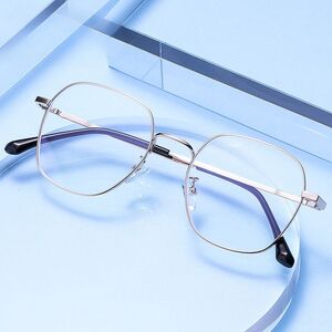 Metal glasses with blue light and UV protection 9665-2-GT