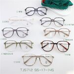 Оправа гибридная, металл + TR90, линзы с Blue Block покрытием SANTA TJ5712