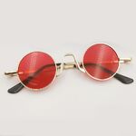 Metal kids retro sunglasses R02