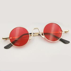 Metal kids retro sunglasses R02