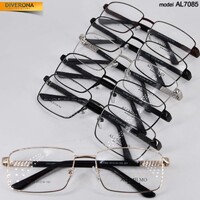Metal eyeglass frame, material steel Allmilmo AL7085