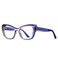 Plastic TR90 frames for glasses with Blue Ray Cut protection and flex hinges FOCUS FCS2172