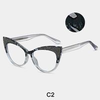 TR90 plastic frame or glasses with blue light protection, with spring hinges FA87284