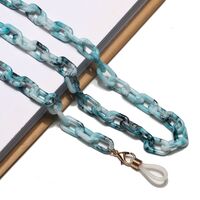 Акриловая двухцветная цепочка для очков GB073