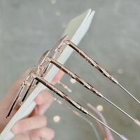 Combined frame (metal + TR90) with Blue Ray Cut protection lenses MAMO F97007