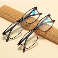 Plastic TR90 glasses for reading, with Blue ray cut protection, diopters from +1.00 to +4.00, RMC=62-64, TR9014
