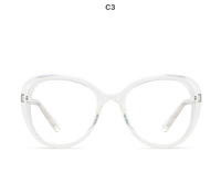 Plastic frames for glasses TR90+CA material (flex hinges) FOCUS FCS2013