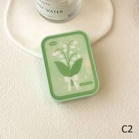 Kit for soft contact lenses XY5065绿盒花