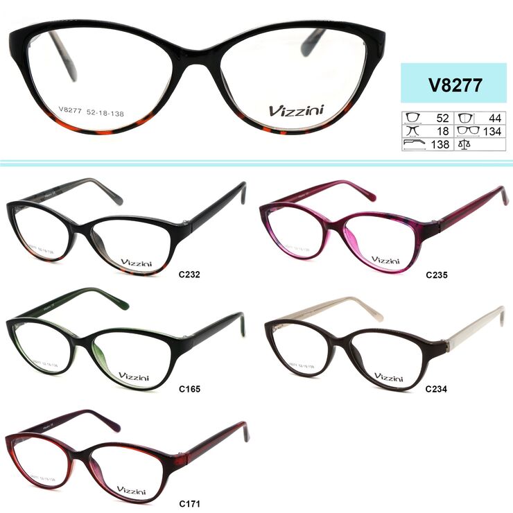 Plastic eyeglass frame VIZZINI V8277