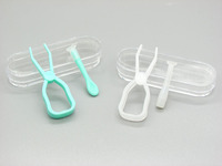 Пинцет силиконовый 5,2см в индивидуальной коробочке XF5.2CM