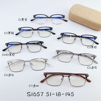 Hybrid frame, metal + TR90, with Blue Block protection SANTA S1657