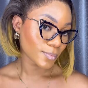 Combined (metal + TR90) glasses with blue light protection TR5040-PN