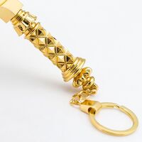 Magnifier, magnifying glass with handle 金-花90-XX, diameter: 65 mm, magnification: 5X