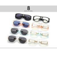 Plastic + metal retro square sunglasses Elit 86636-EL