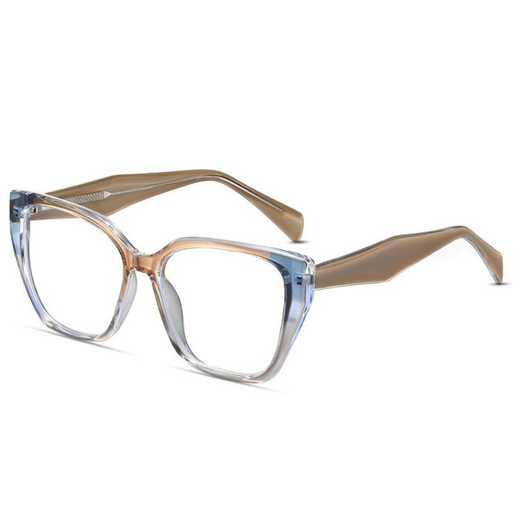 TR90 plastic frame or glasses with blue light protection, with spring hinges FA87220