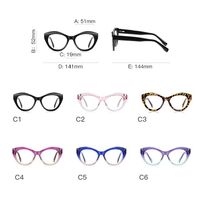 Plastic TR90 frames for glasses with Blue Ray Cut protection and flex hinges FOCUS FCS2168