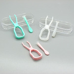 Silicone tweezers 5.2 cm in individual box XF5.2CM
