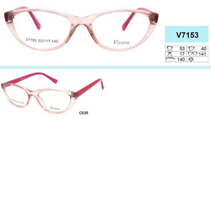 Plastic eyeglass frame VIZZINI V7153