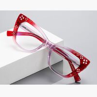 Plastic TR90 frames for glasses with Blue Ray Cut protection and flex hinges FOCUS FCS2185