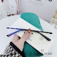 Оправа металлическая безободковая, линзы с Blue Block покрытием SANTA 01129