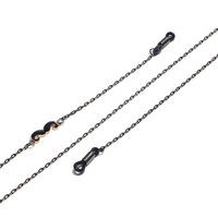 Модная сохраняющая цвет золотая толстая цепочка для очков GL1411