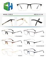 Оправа металлическая с мягким носоупором и флексом CH5015-DA