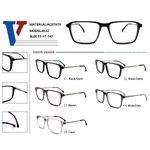 Оправа пластиковая из ацетата + металл с флексом 8632-DA