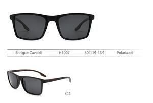 Polarized plastic sunglasses Enrique Cavaldi EC1007