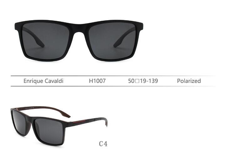 Polarized plastic sunglasses Enrique Cavaldi EC1007