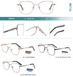 Оправа металлическая с флексом Big City 7026A20