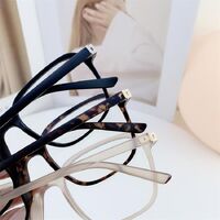 Hybrid frame, metal + TR90, with Blue Block coating SANTA 0980