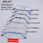 Оправа металлическая ультратонкая с флексом Wilibolo K9826