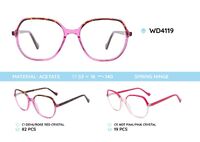 Plastic frames for glasses acetate material WD4119