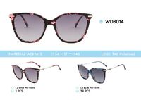 Acetate frames polarized sunglasses WD8014