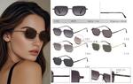 Polarized metal sunglasses for women Leke LK34055
