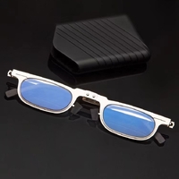 Очки пластиковые складные для чтения с футляром 6038, диоптрии от +1.00 до +4.00, РМЦ=62-64