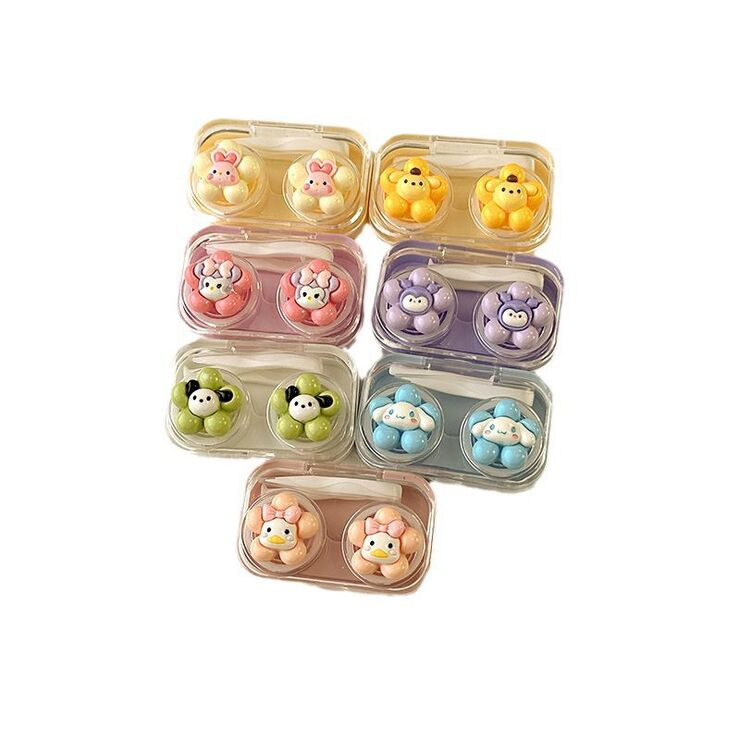 Мини-набор для мягких контактных линз W806-23卡通花/7