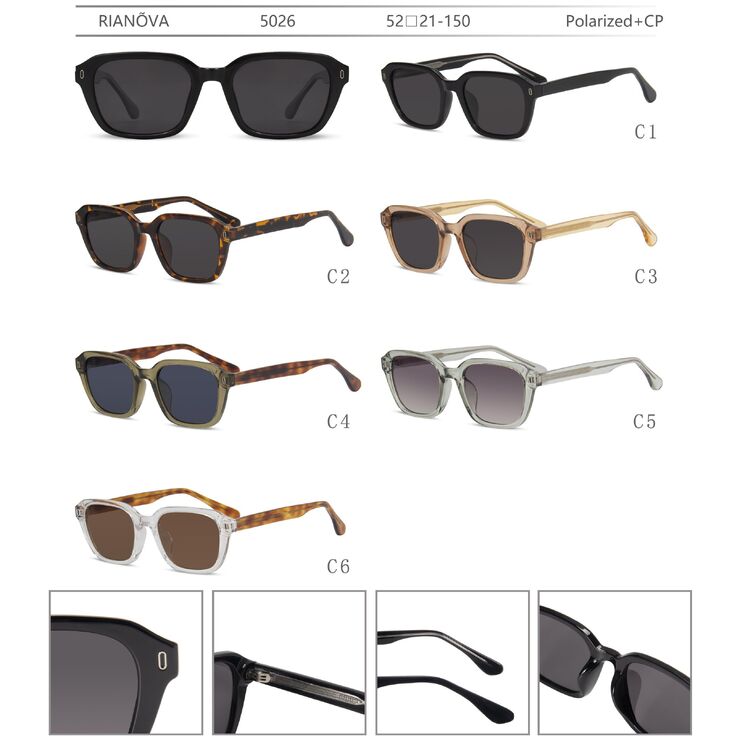 Polarized CP plastic sunglasses Rianova R5026