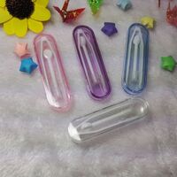 Tweezers with suction cup, color individual packaging, length 7.0 cm, for working with contact lenses, assorted colors NZH-2, order from 60 