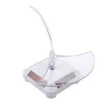 Подставка для очков и аксессуаров настольная - вращающаяся витрина с питанием от солнечной панели ZTY002