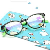 Plastic kids glasses KY6008-2 Blue ray cut protection