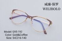 Оправа металлическая ультратонкая Wilibolo G95-192
