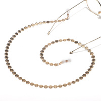 Glasses chain set of two-piece with watermelons and pineapples GL1322