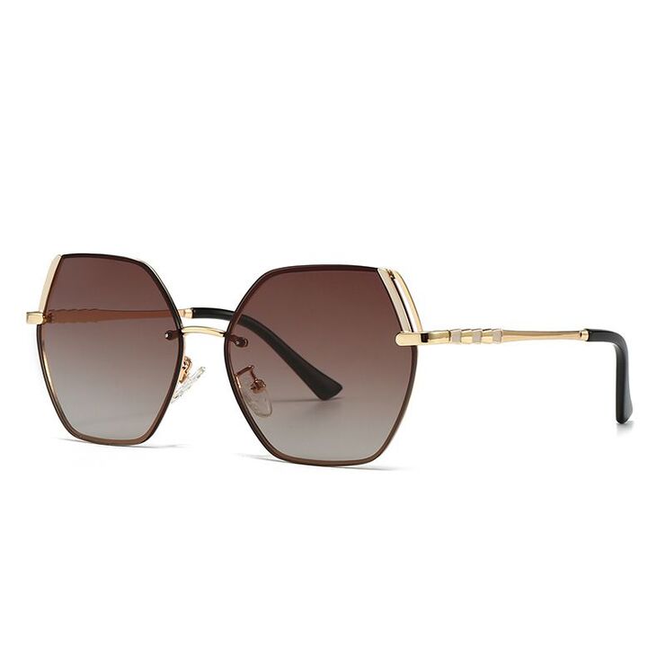 Metal retro round sunglasses Elit 2A132-EL
